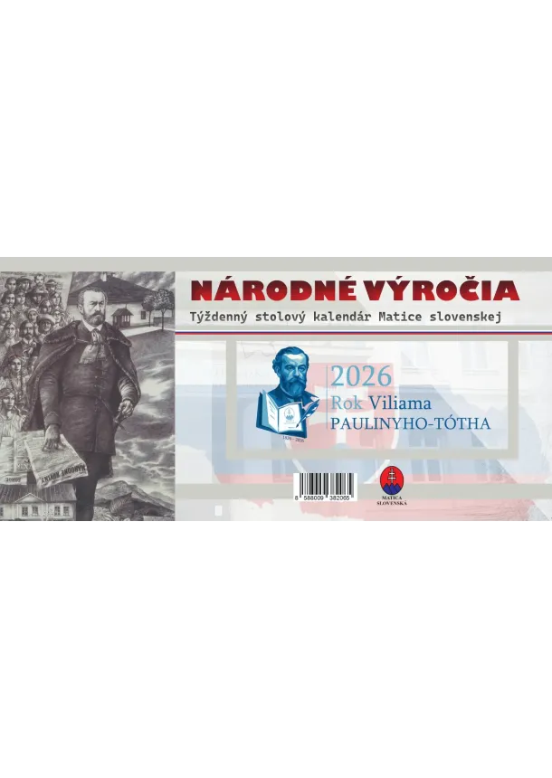 Pavol Madura, Pavol Parenička  - Stolový kalendár 2026 - Národné výročia