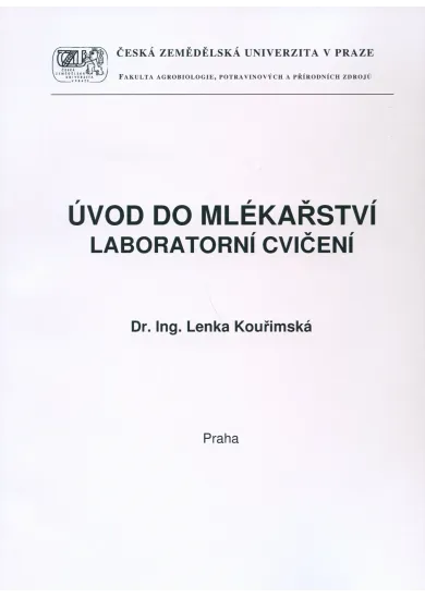 Úvod do mlékařství - laboratorni cviceni