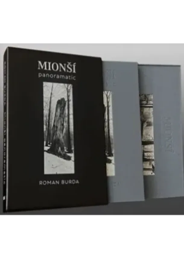 Roman Burda  - Mionší panoramatic - 2x kniha, 1x pouzdro