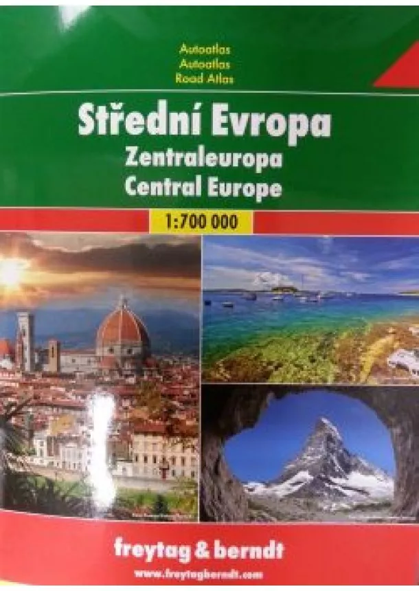 Stredná Európa autoatlas 1:700 000