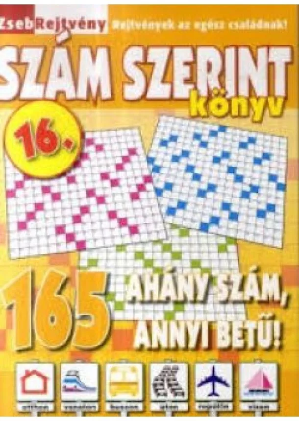 Zsebrejtvény Szám szerint könyv 16
