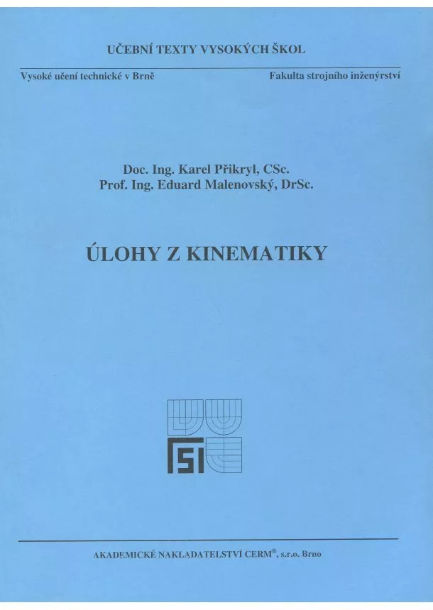 Karel Přikryl - Úlohy z kinematiky