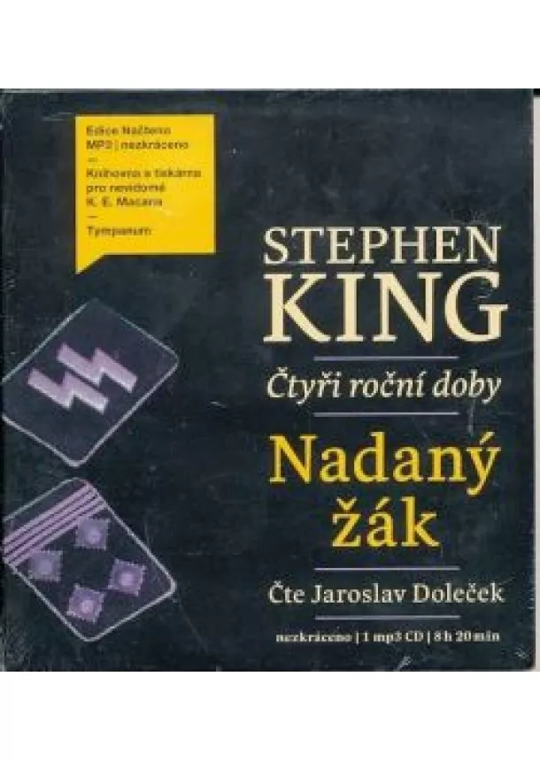 STEPHEN KING - Nadaný žák