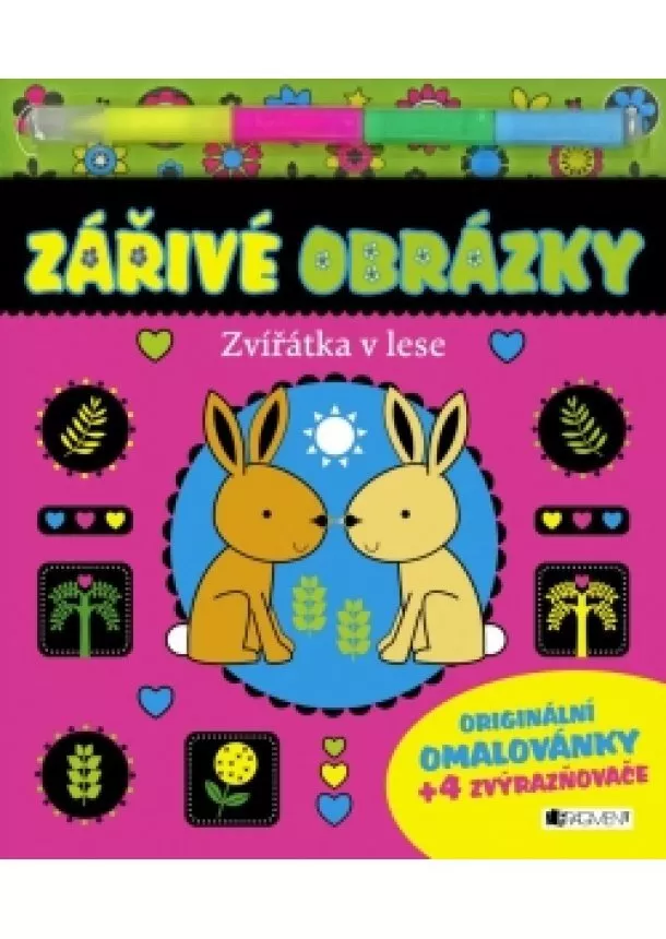 Zářivé obrázky - Zvířátka v lese