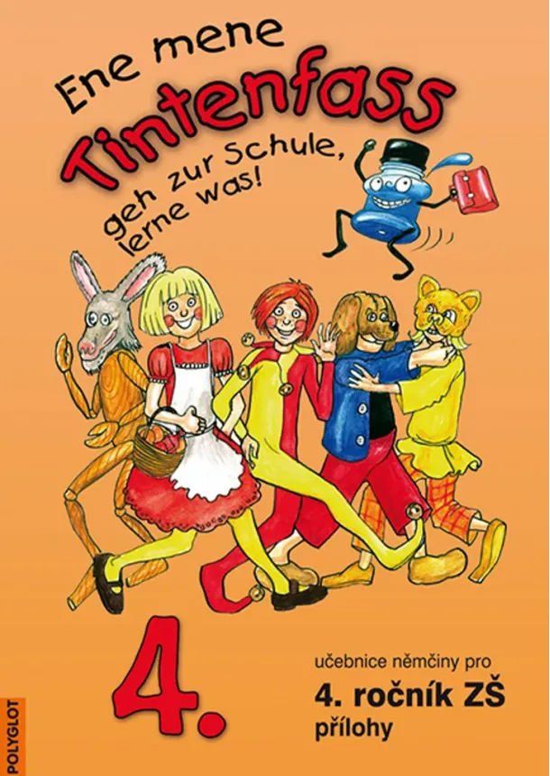 Miluše Jankásková, Karla Ulbert, Doris Dusilová, Jens Krüger, MarkSchneider - Tintenfass 4 - Učebnice němčiny pro 4. ročník ZŠ