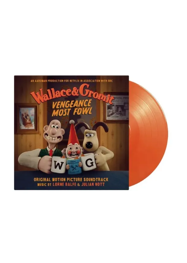 Various artists, MUSIC ON VINYL - Wallace & Gromit: . Orange 180G Lp-Booklet