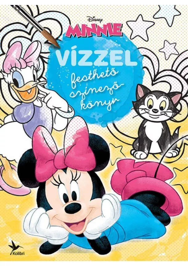 Foglalkoztató - Vízzel festhető színezőkönyv: Minnie