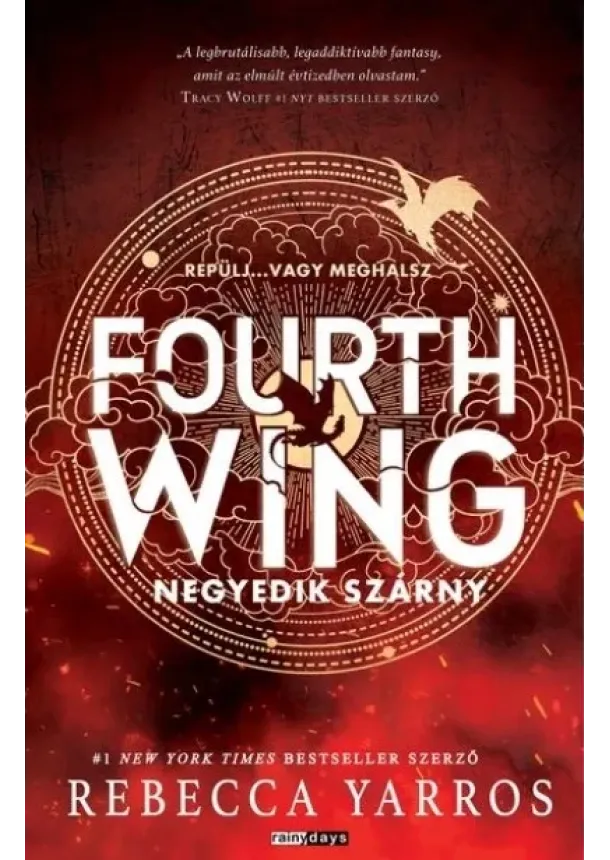 Rebecca Yarros - Fourth Wing (Special Edition) - Negyedik szárny (Különleges kiadás) - Éldekorált