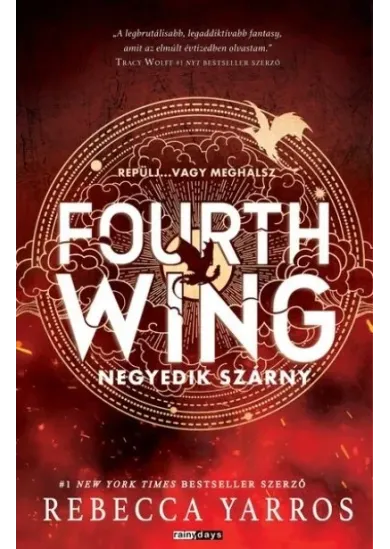 Fourth Wing (Special Edition) - Negyedik szárny (Különleges kiadás) - Éldekorált