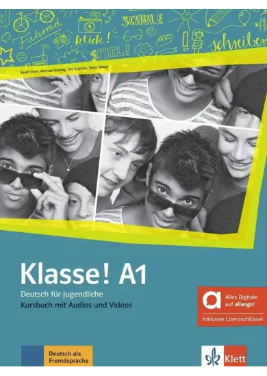 Klasse! 1 (A1) – Hybride Ausgabe – Kursbuch + MP3/Video allango.net + Lizenz (24 Monate)