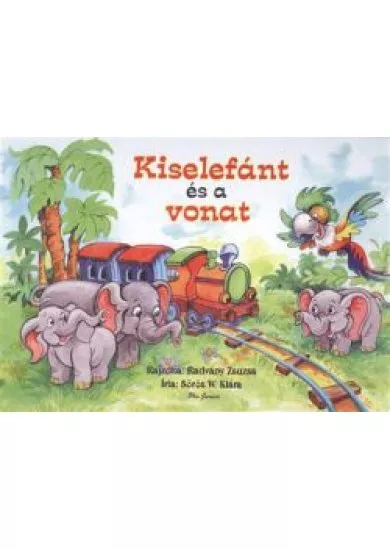 Kiselefánt és a vonat /leporelló