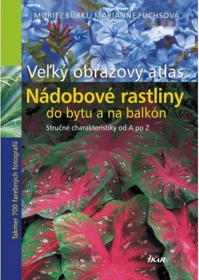 Veľký obrazový atlas - Nádobové rastliny do bytu a na balkón