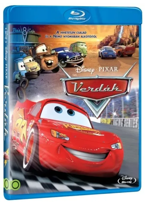 John Lasseter, Joe Ranft - Verdák  (Hu) - Autá  (maďarský obal)