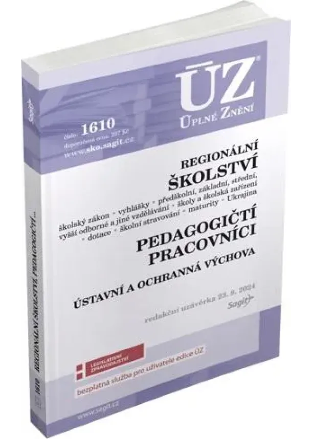 ÚZ 1610 Regionální školství, Pedagogičtí pracovníci