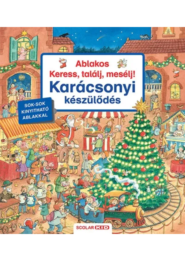 Franziska Harvey - Ablakos Keress, találj, mesélj! - Karácsonyi készülődés §K
