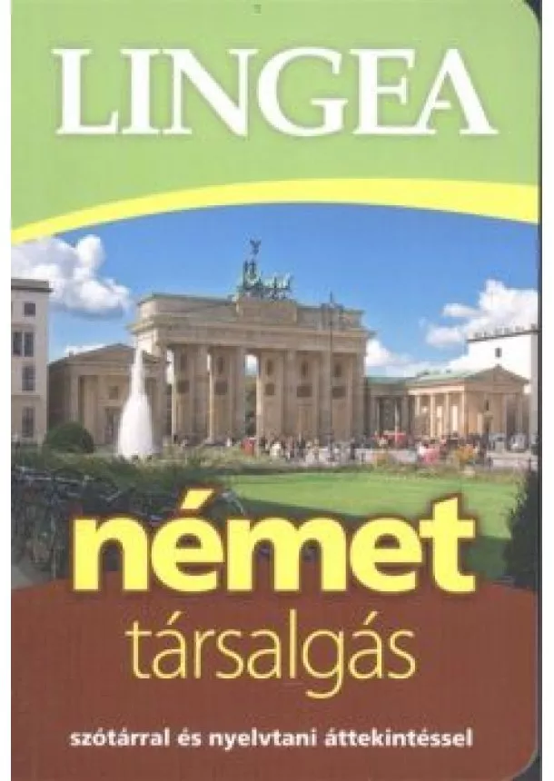 Nyelvkönyv - Lingea német társalgás /Szótárral és nyelvtani áttekintéssel
