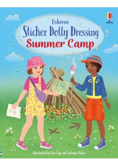 Sticker Dolly Dressing Summer Camp
