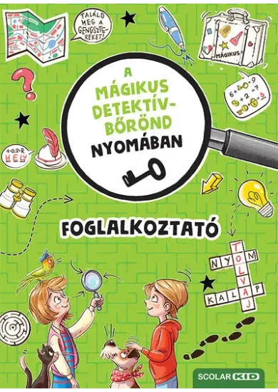 A mágikus detektívbőrönd nyomában - Foglalkoztató