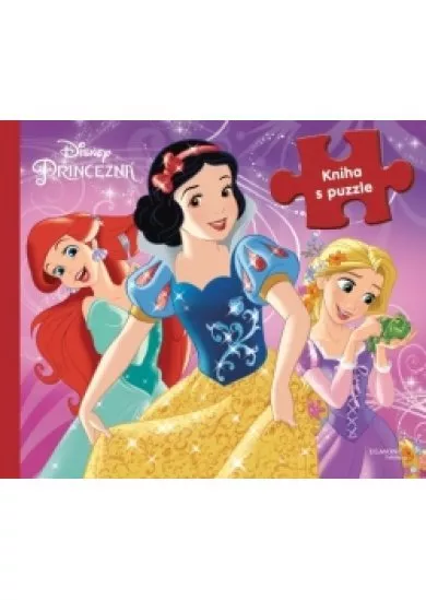Princezná - Kniha s puzzle