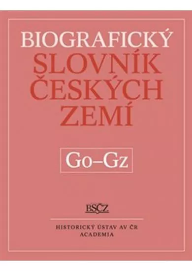 Biografický slovník českých zemí Go-Gz