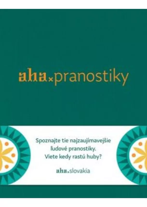 Tomáš Kompaník, Kristína Bobeková - AHA - Pranostiky