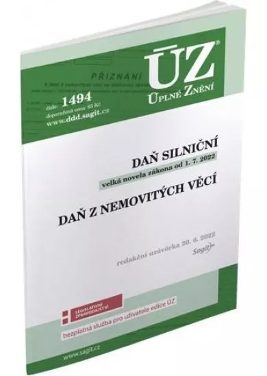 ÚZ 1494 Daň silniční, …