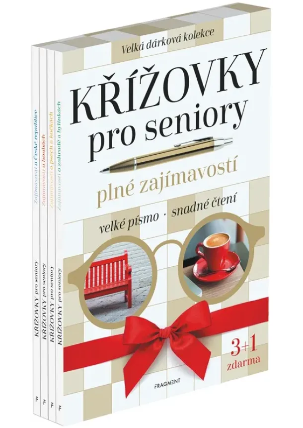 Kolektiv - Křížovky pro seniory plné zajímavostí (box)