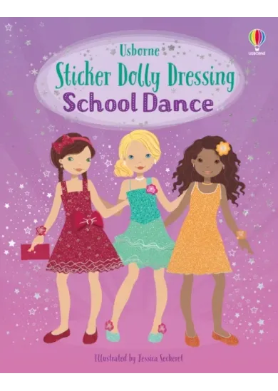 Sticker Dolly Dressing School Dance