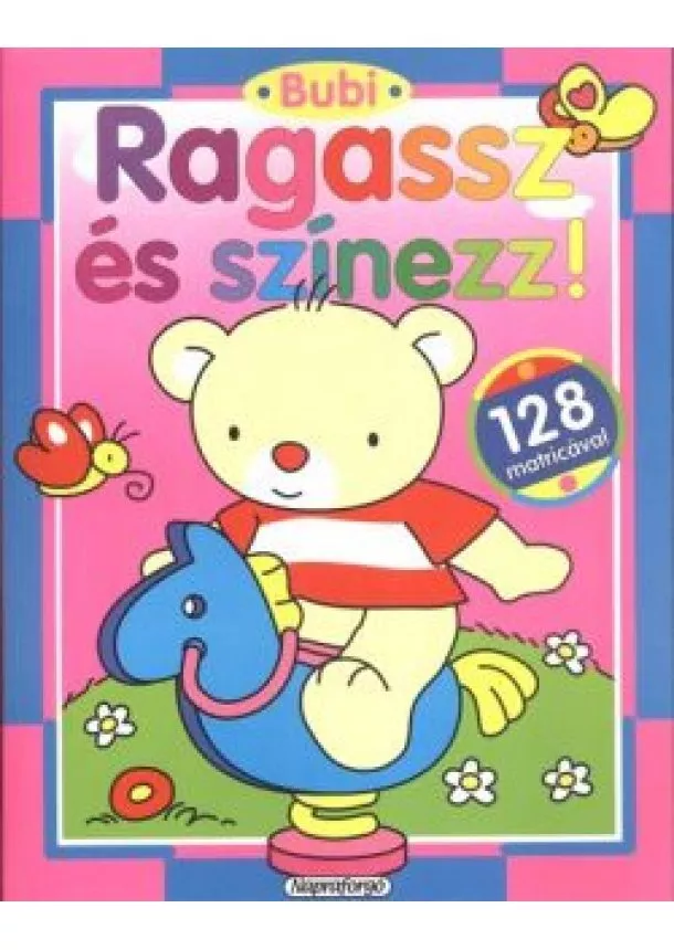 SZÍNEZŐ - RAGASSZ ÉS SZÍNEZZ! + 128 MATRICA