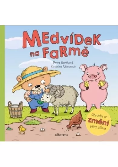 Medvídek na farmě