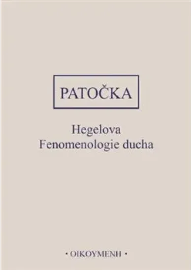Hegelova Fenomenologie ducha