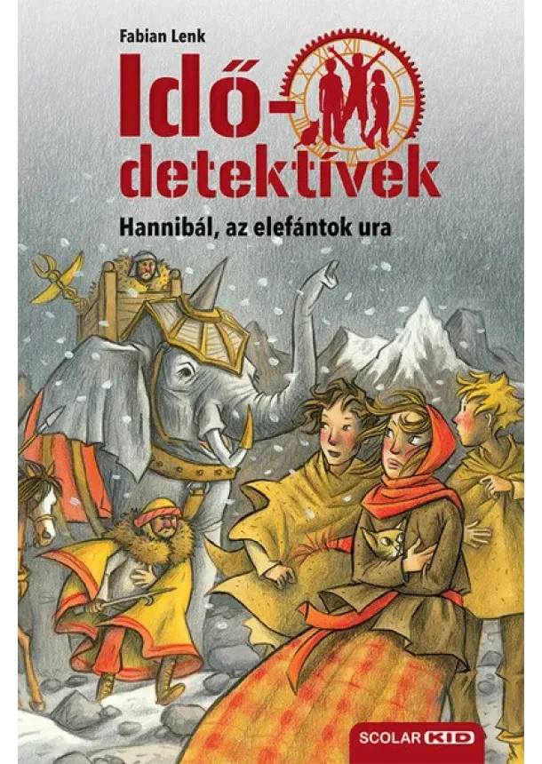 Fabian Lenk - Idődetektívek 13. - Hannibál, az elefántok ura (új kiadás)