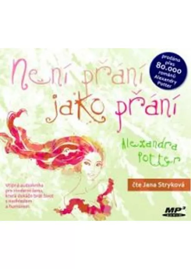Alexandra Potter  - Není přání jako přání - CDmp3 (Čte Jana Stryková)