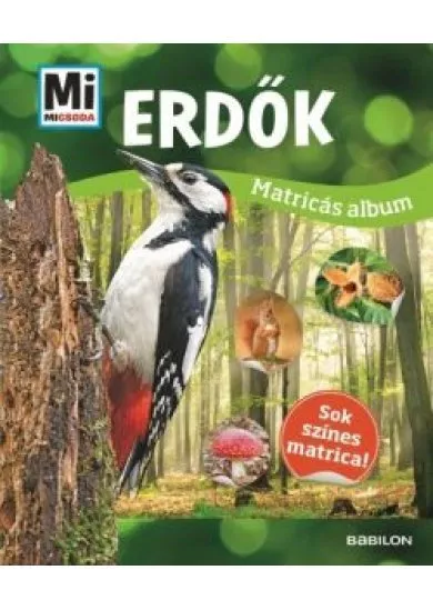 Erdők - Mi Micsoda matricás album - Sok színes matrica!