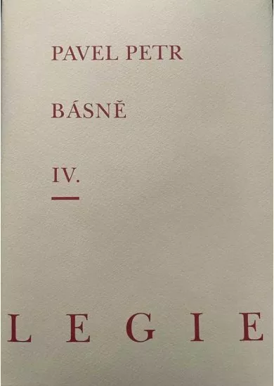 Básně / Elegie IV.