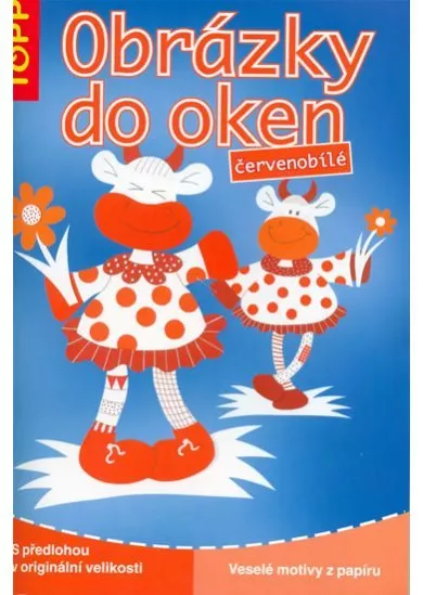 Obrázky do oken - červenobílé - TOPP