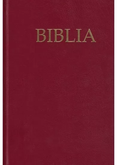 Biblia ECAV (r.2021) - červená