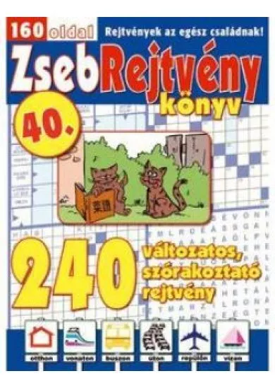 Zsebrejtvény Skandi könyv 40.