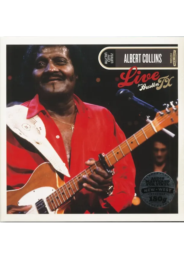 Albert Collins, NEW WEST RECORDS - Albert Collins:  Live From Austin, TX