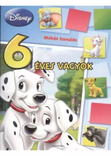 DISNEY MÓKÁS TANULÁS - 6 ÉVES VAGYOK