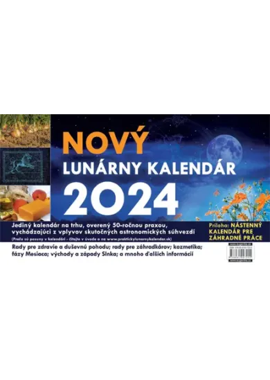 Lunárny kalendár 2024 - stolový kalendár