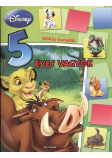 DISNEY MÓKÁS TANULÁS - 5 ÉVES VAGYOK