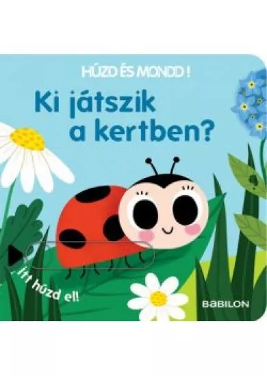 Ki játszik a kertben? - Húzd és mondd!