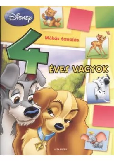 DISNEY MÓKÁS TANULÁS - 4 ÉVES VAGYOK