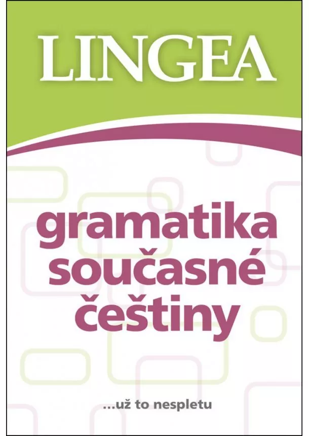 Gramatika současné češtiny - ...už to nespletu
