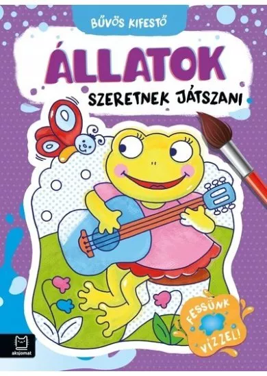 Bűvös Kifestő - Állatok szeretnek játszani