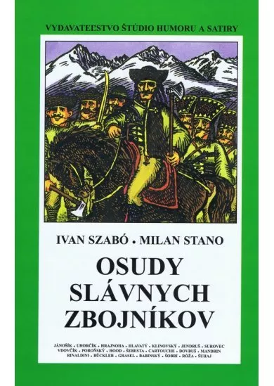 Osudy slávnych zbojníkov (mäkká v.)