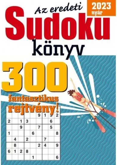 Az eredeti SUDOKU KÖNYV 2023 nyár