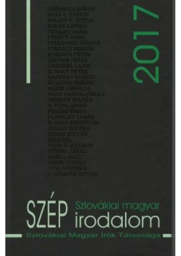 Szlovákiai magyar szépirodalom 2017