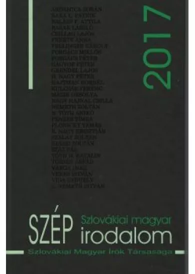 Szlovákiai magyar szépirodalom 2017